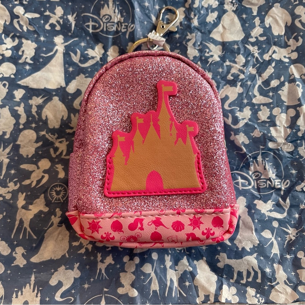 NWOT Disney Parks Princess Castle Keychain